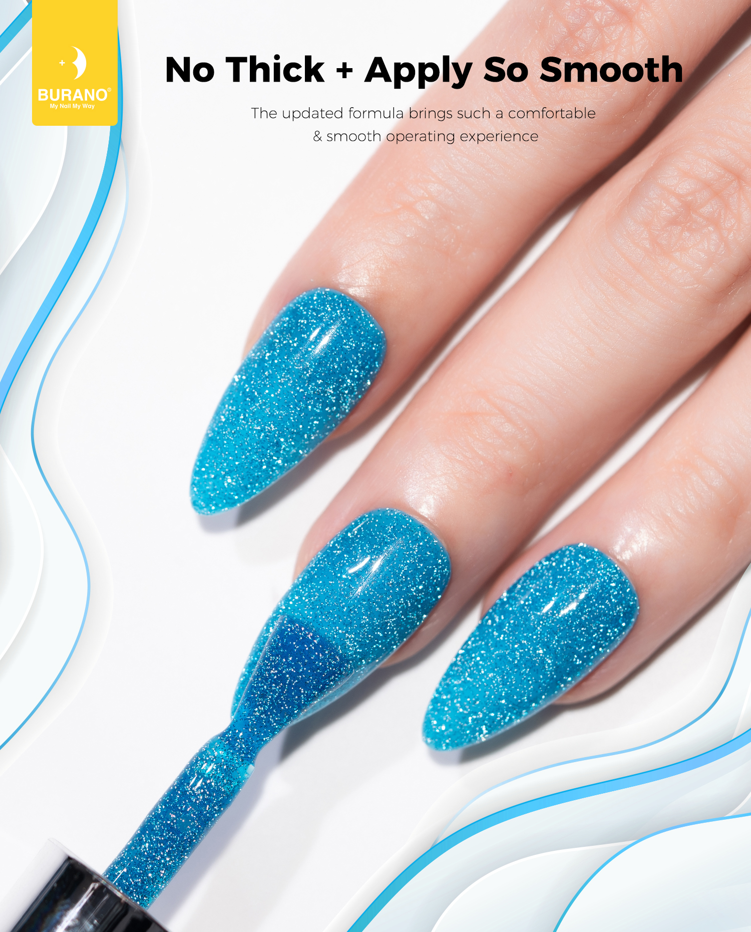 BURANO Reflective Glitter Gel-S24