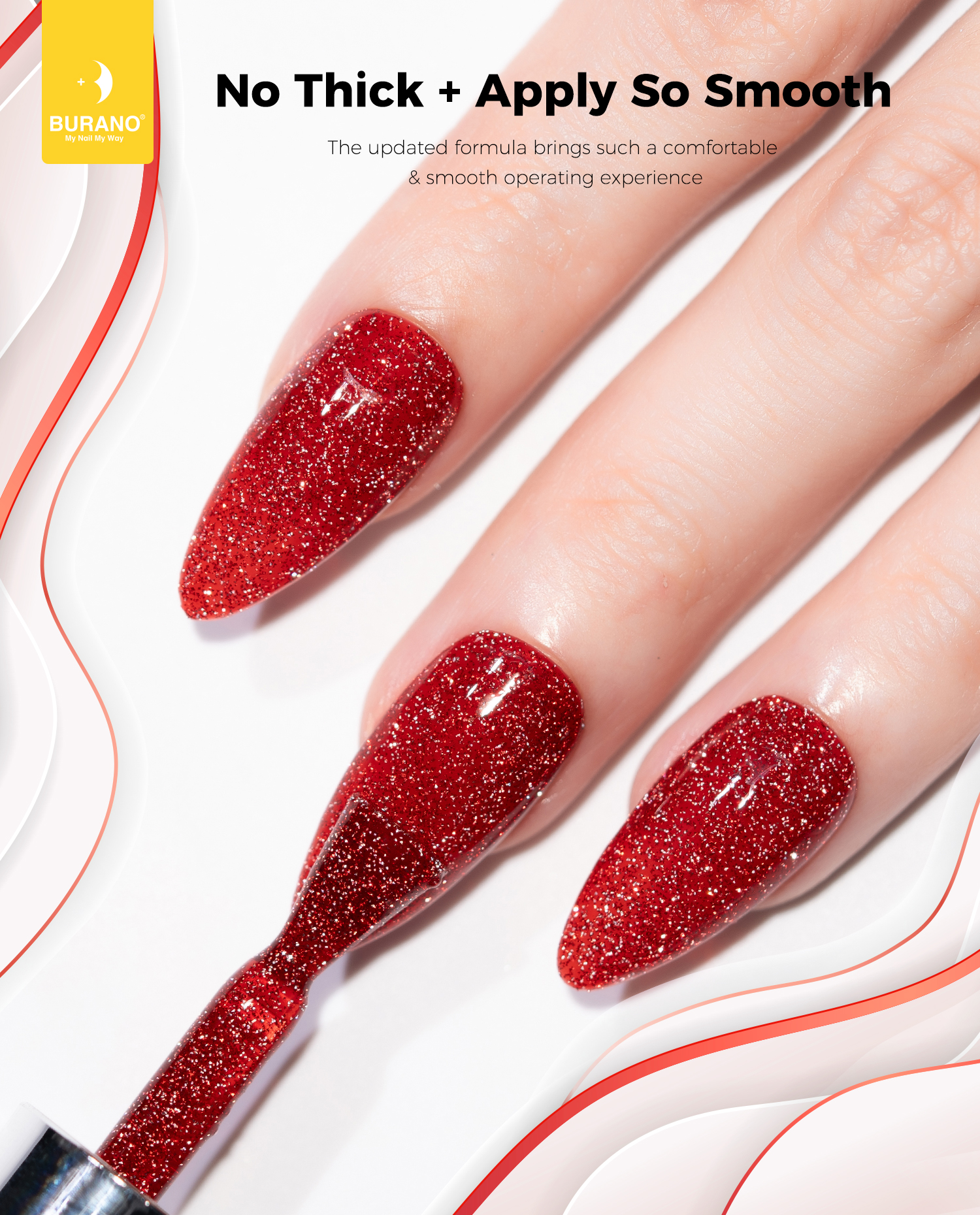 BURANO Reflective Glitter Gel-S26
