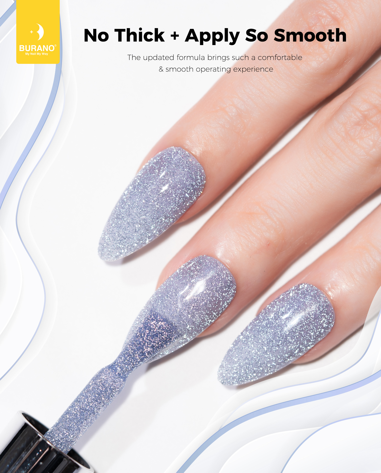 BURANO Reflective Glitter Gel-S27