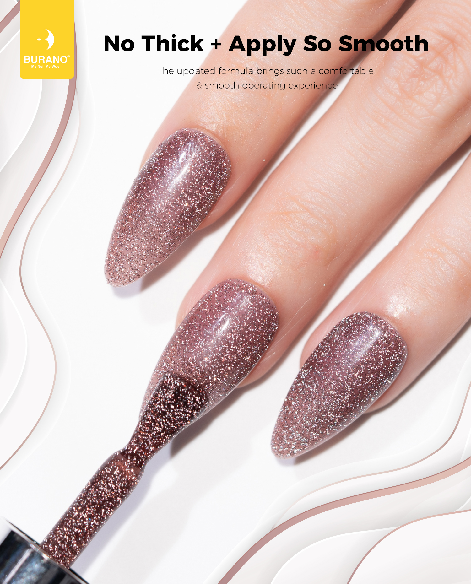 BURANO Reflective Glitter Gel-S3