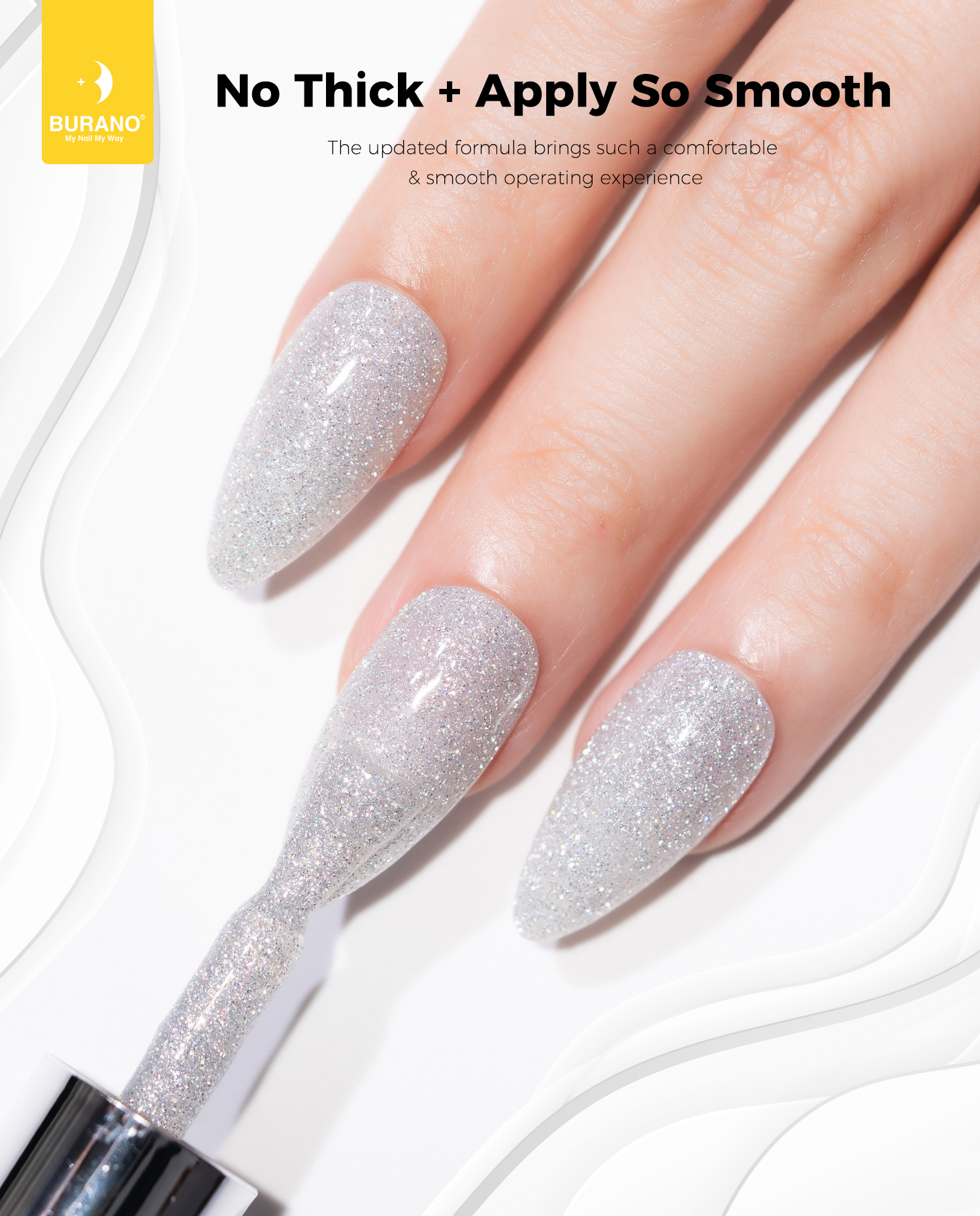 BURANO Reflective Glitter Gel-S6