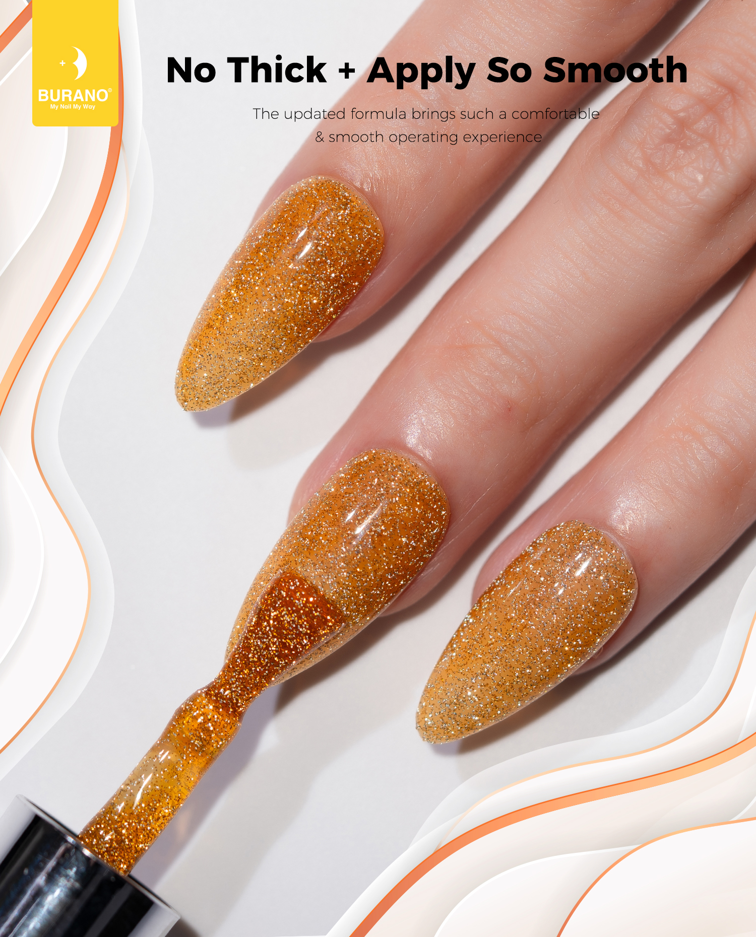 BURANO Reflective Glitter Gel-S8