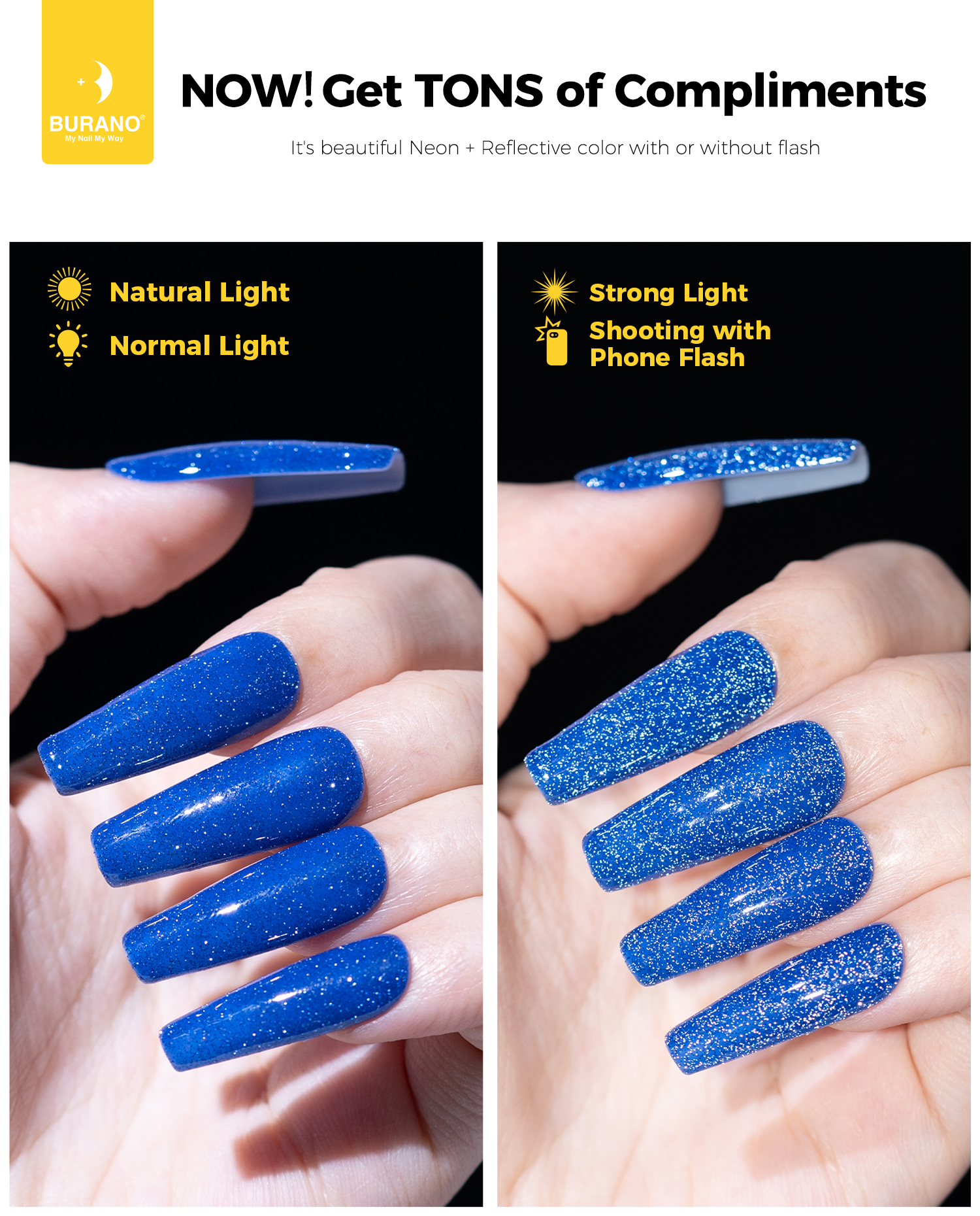 BURANO Reflective Glitter Gel-S1