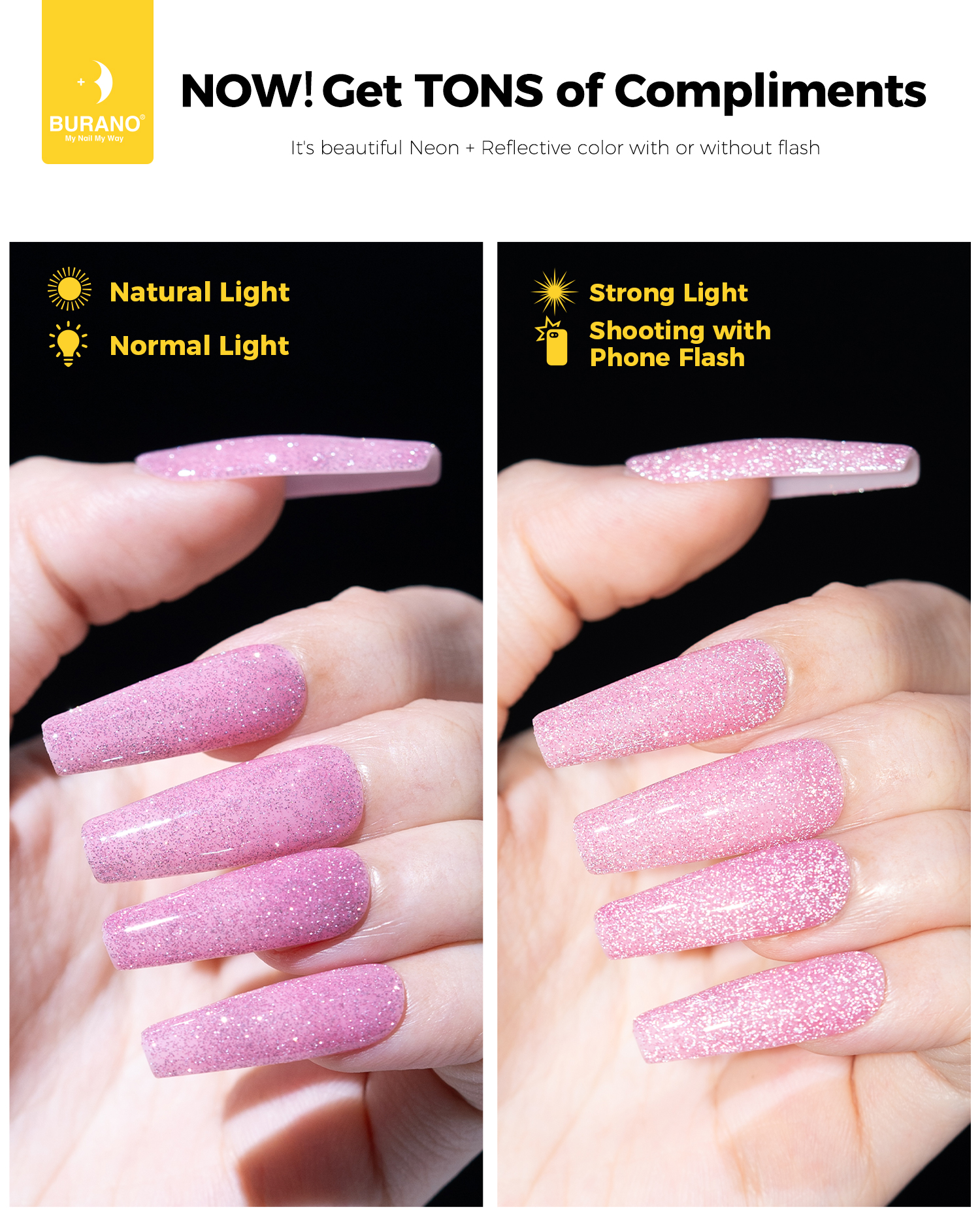 BURANO Reflective Glitter Gel-S21