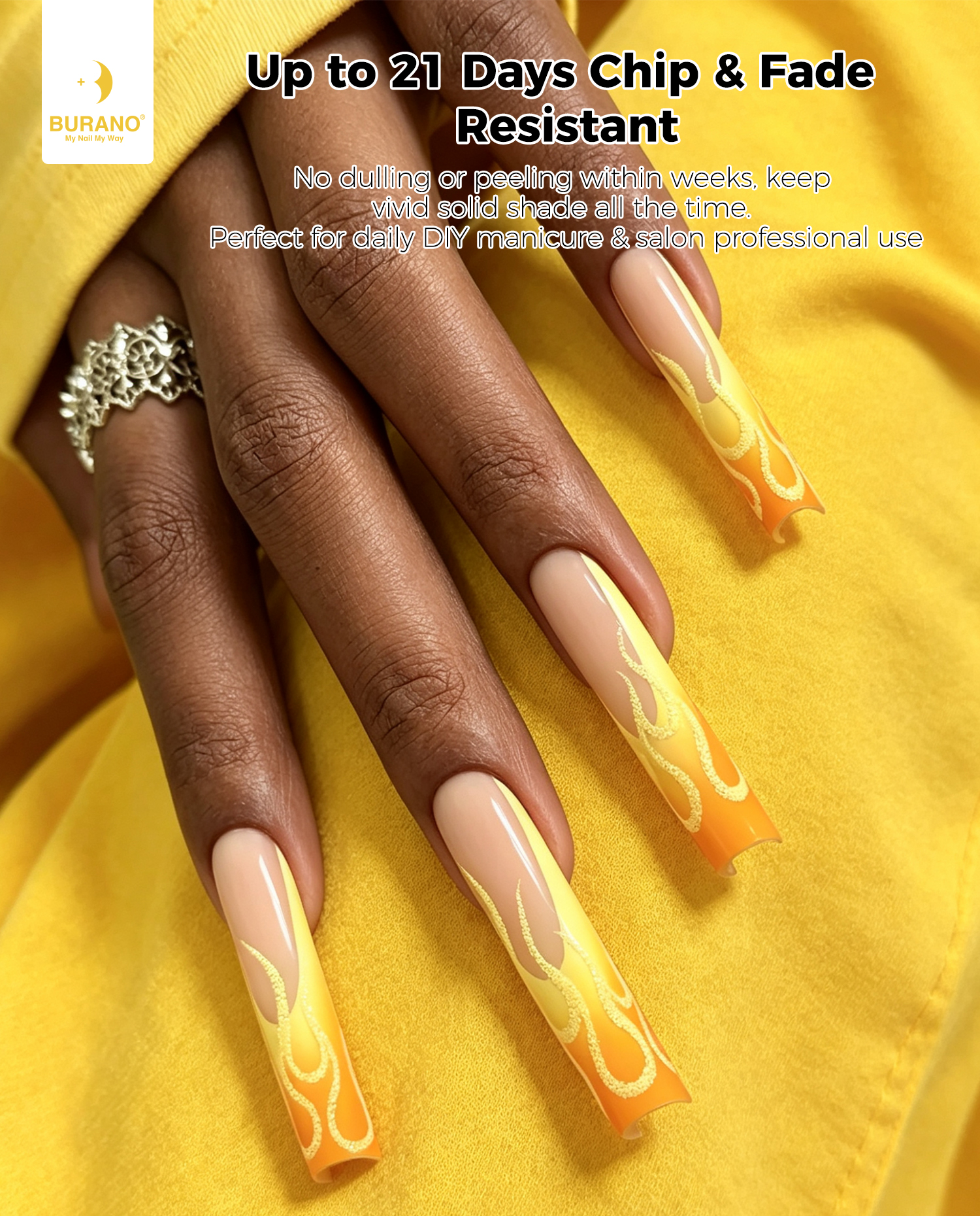 BURANO Gel Nail Polish Fall & Yellow Set