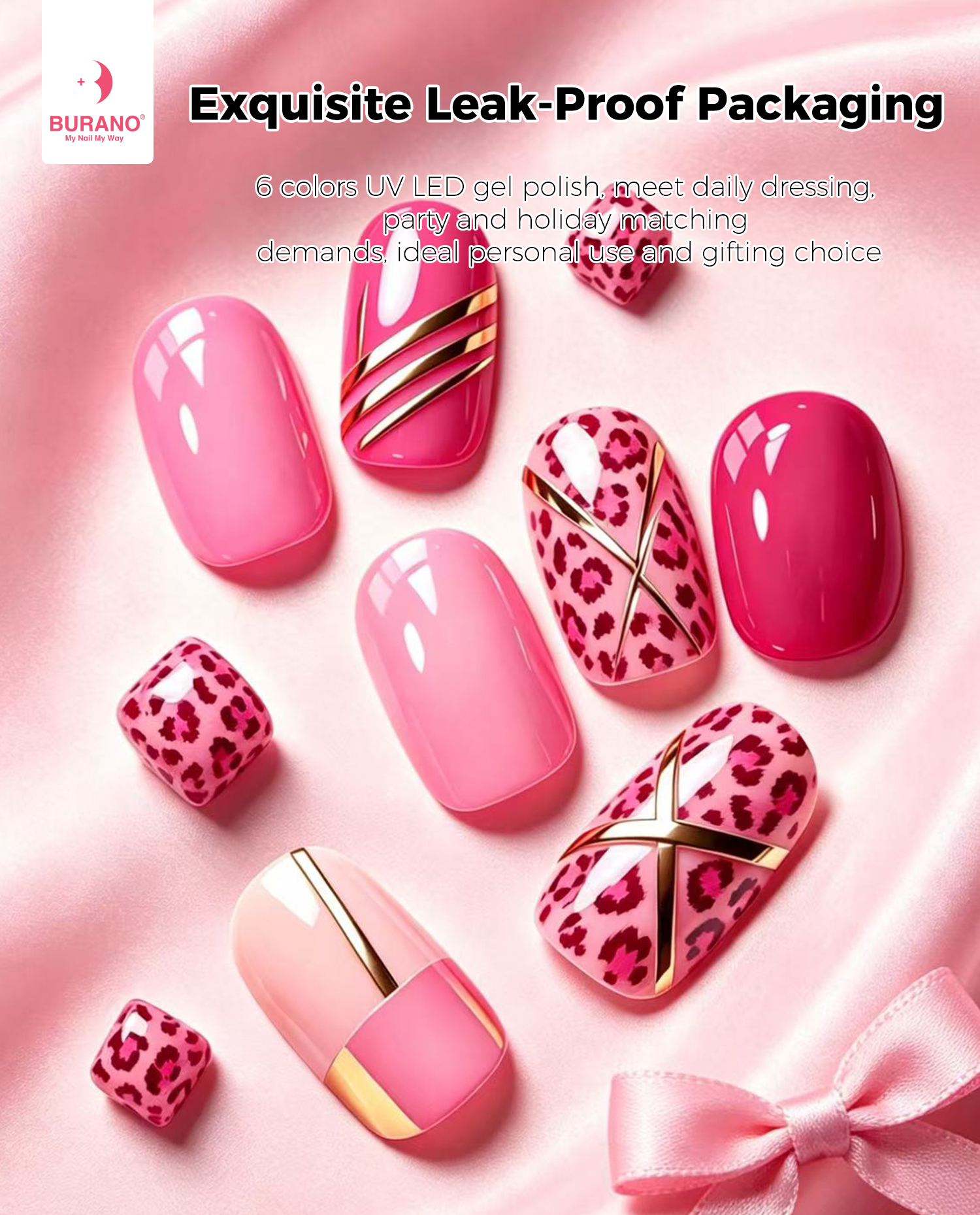 BURANO Gel Nail Polish Pink