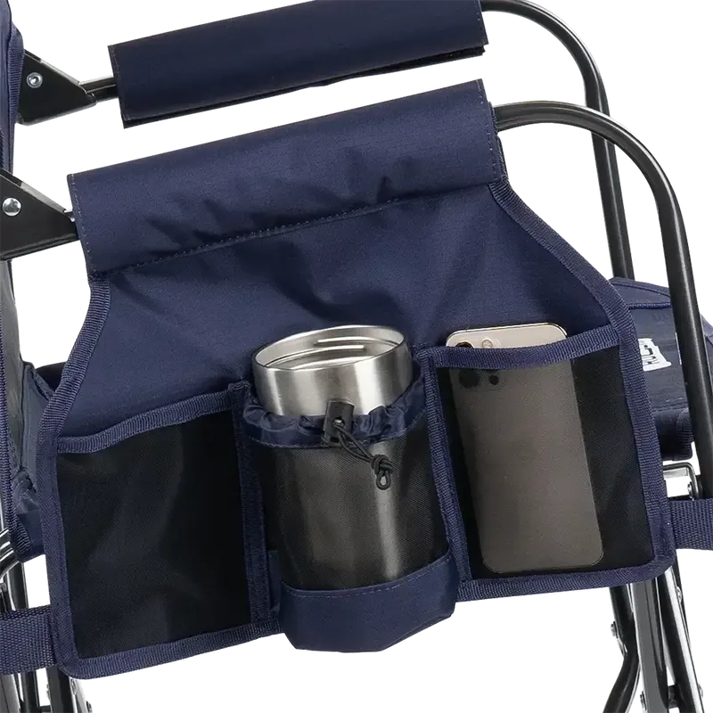 Portable Folding Rocking Chair – Compact Outdoor Camping Chair with Rocking Motion, Padded Seat & Backrest