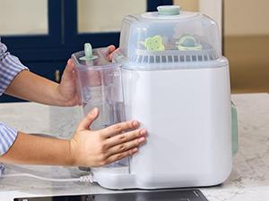 Momcozy KleanPal Pro Baby Bottle Washer, Sterilizer & Dryer with 300 Detergent Tablets - All-in-One Cleaning Machine for Bottles, Pump Parts & Baby Essentials Momcozy KleanPal Pro Baby Bottle Washer, Sterilizer & Dryer with 300 Detergent Tablets - All-in-One Cleaning Machine for Bottles, Pump Parts & Baby Essentials