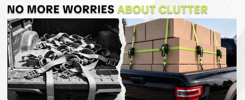 SEESE Sturdy Retractable Ratchet Straps  1"x 11 ft-1550 LB Break Strength Cargo Straps for Moving Appliances, Lawn Equipment, Motorcycle Green ,Halloween gifts