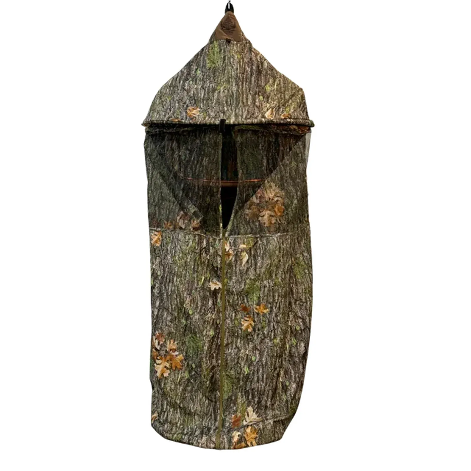Portable Hunting Hammock Blind – Camouflage Enclosure with Suspended Seat, 360° Rotation & Weather Protection