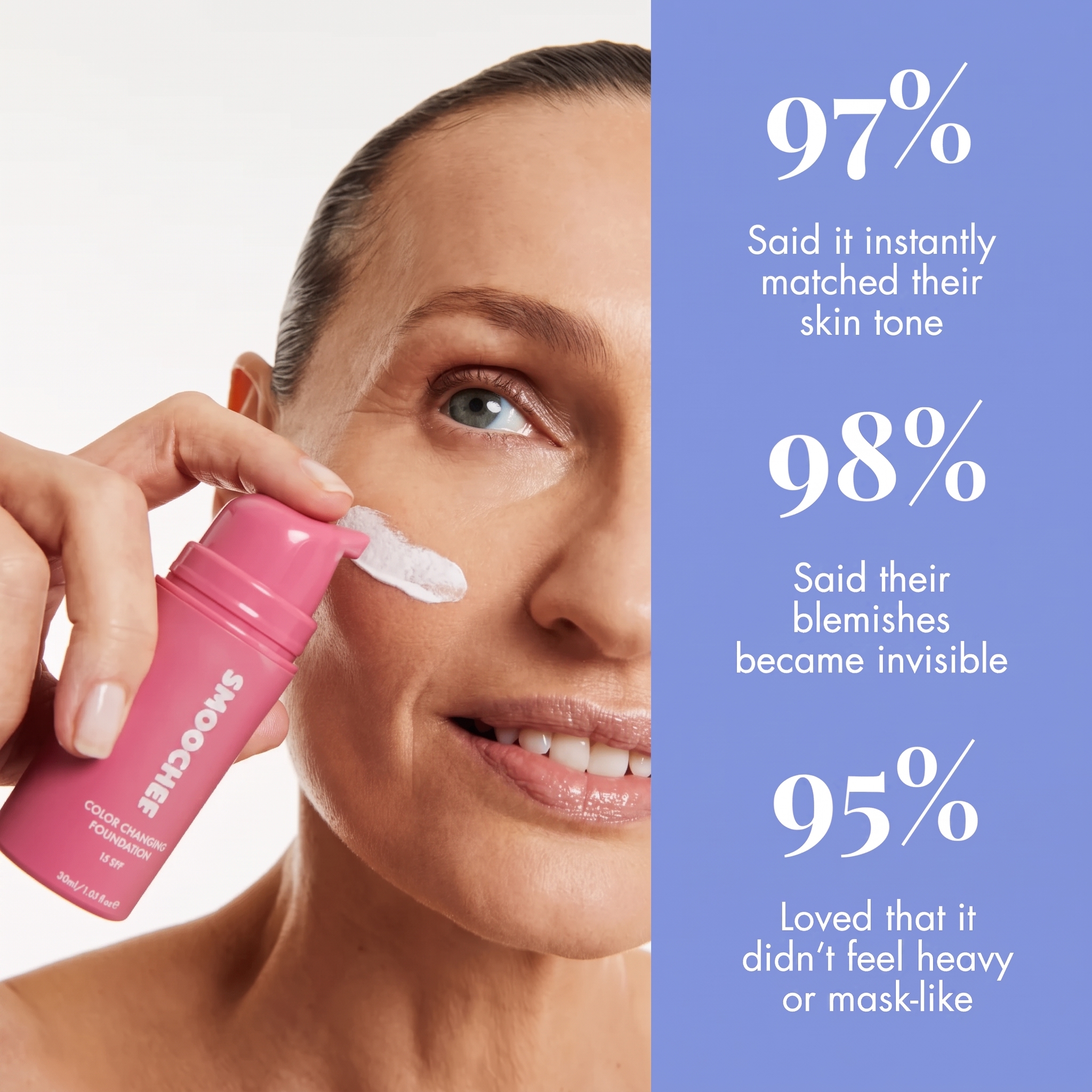 Color Changing Foundation