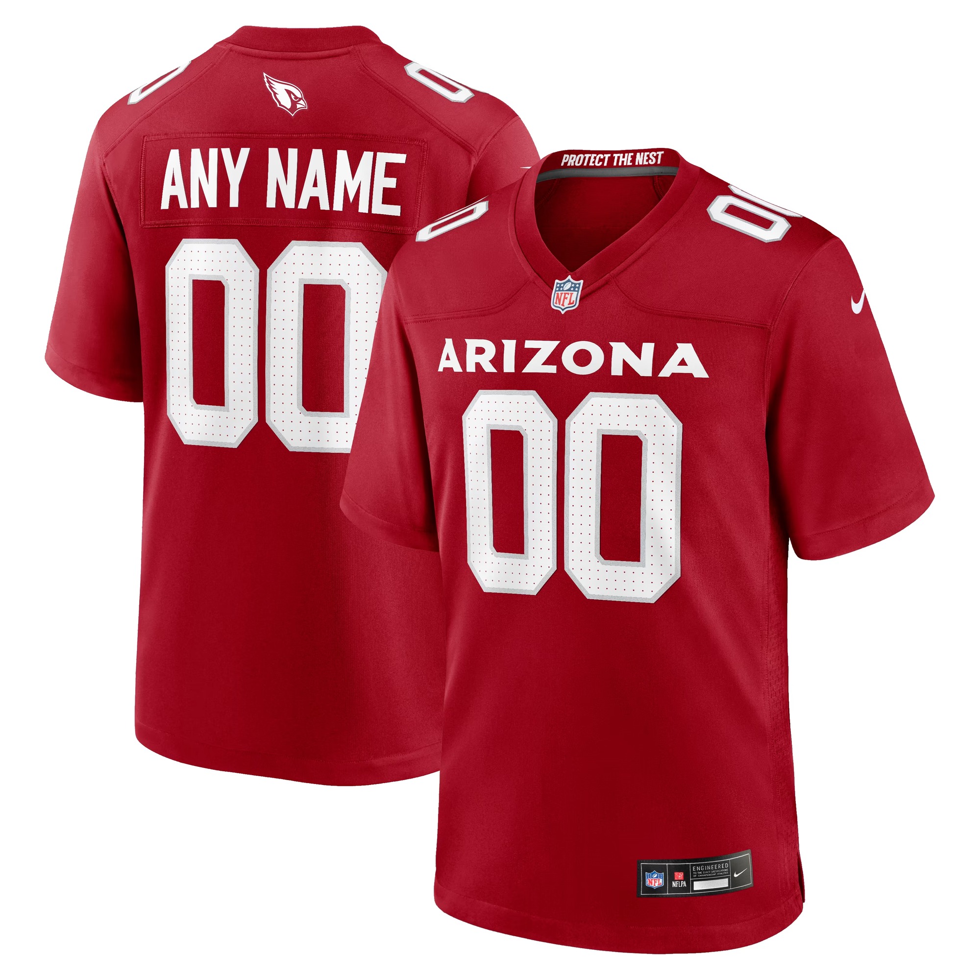 Arizona Cardinals Custom Game Jersey - Cardinal