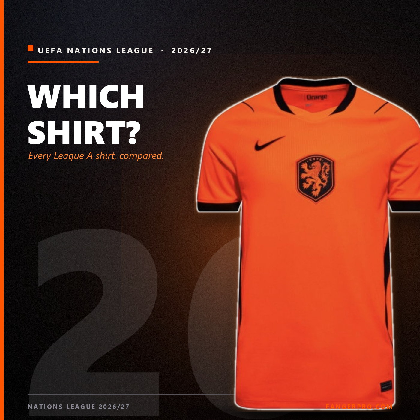 Nations League 2026/27 Jersey Guide
