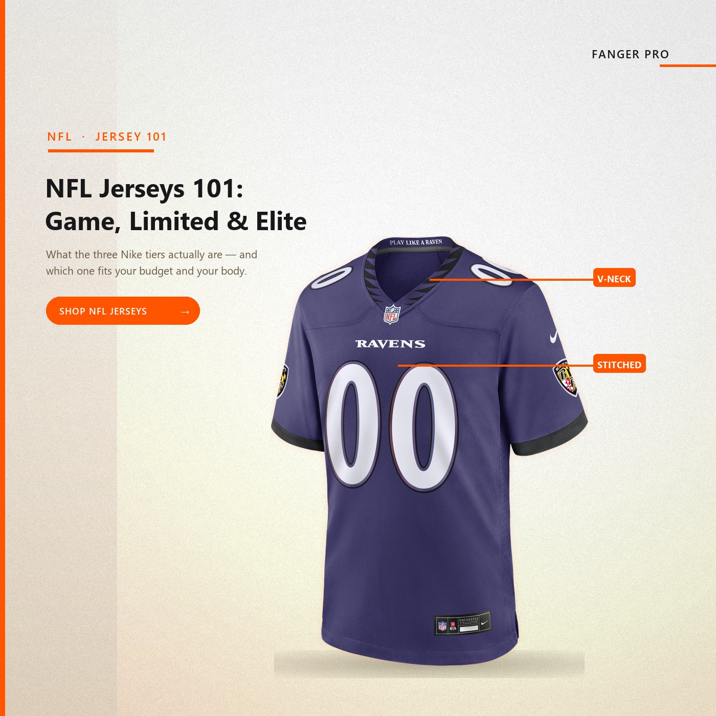 NFL Jerseys 101: Game, Limited & Elite Explained