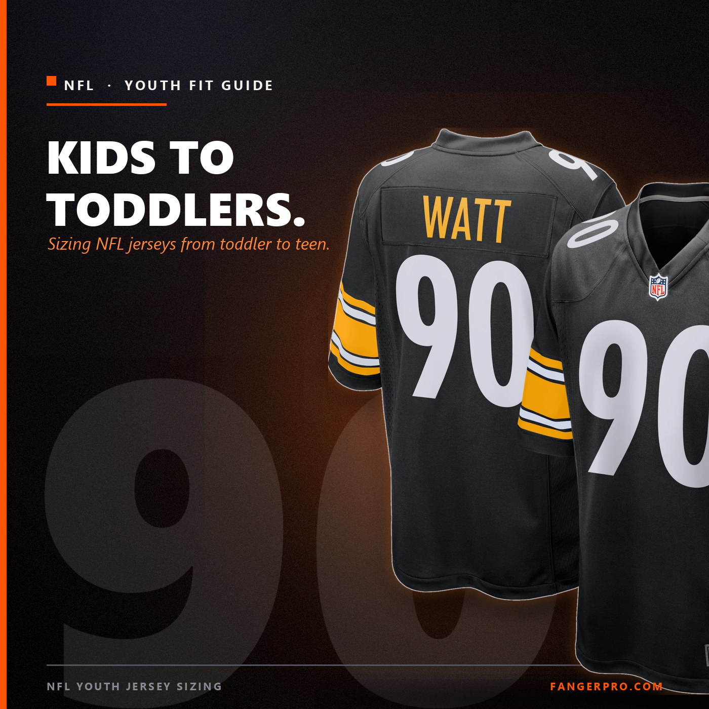 NFL Youth Jersey Sizing: From Kids to Toddlers