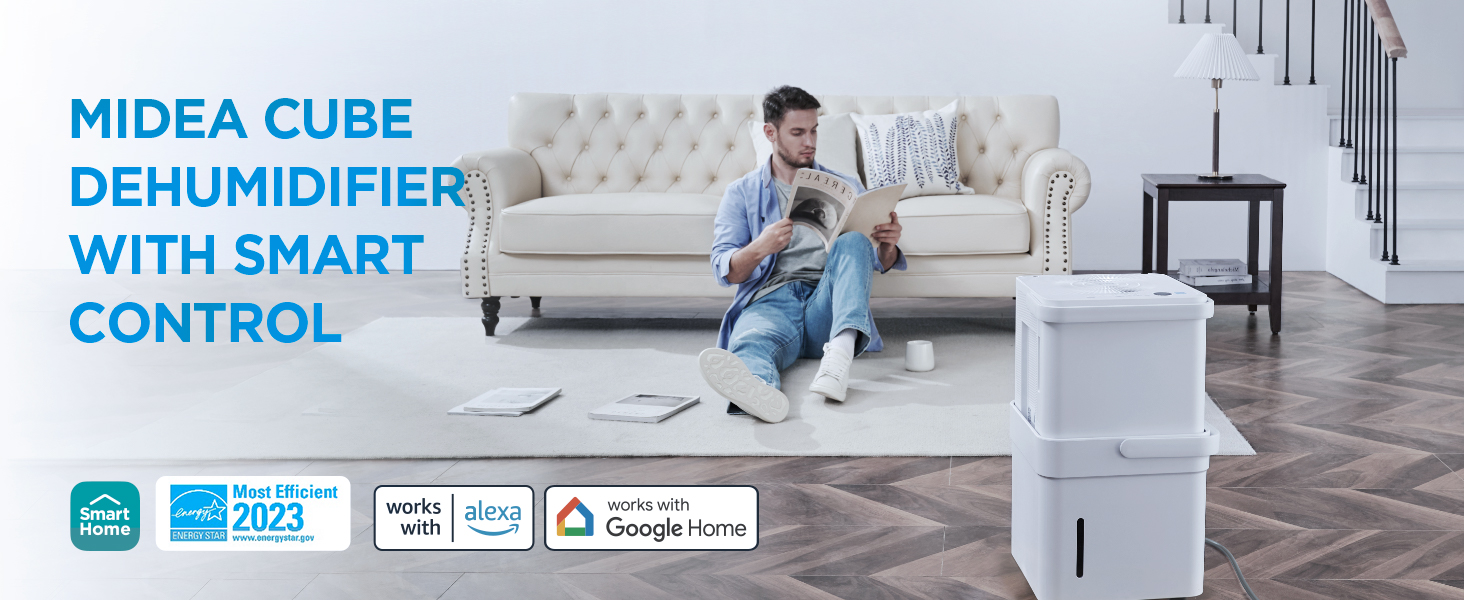 Midea Cube Dehumidifier for Basement
