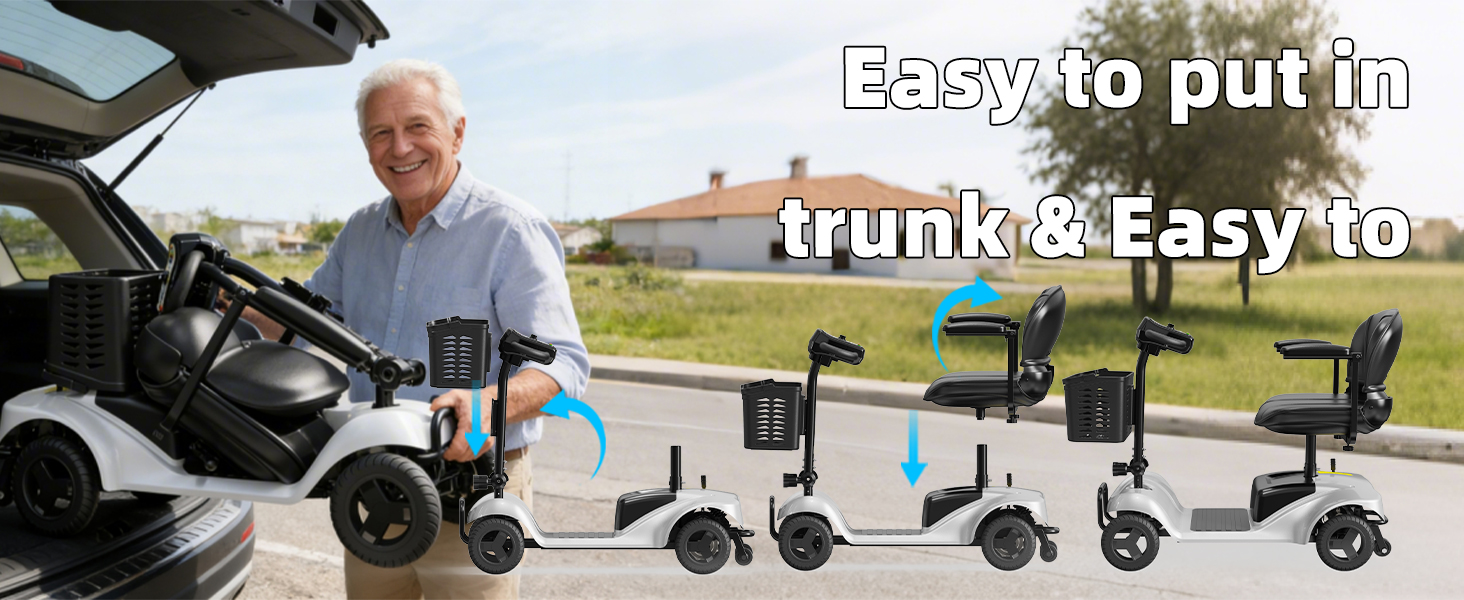 Smart mobility scooter
