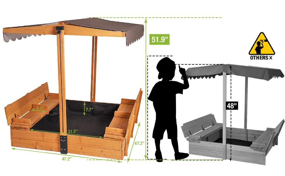sand box for kids