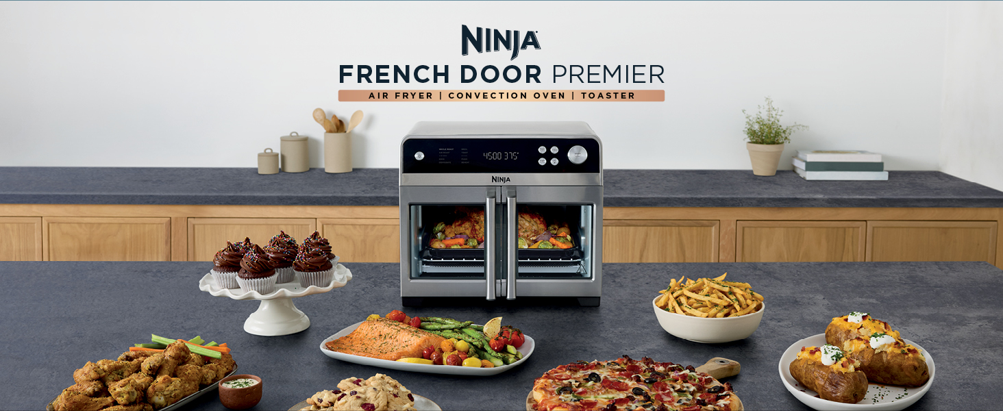 FRENCH DOOR PREMIER AIR FRYER | CONVECTION OVEN | TOASTER