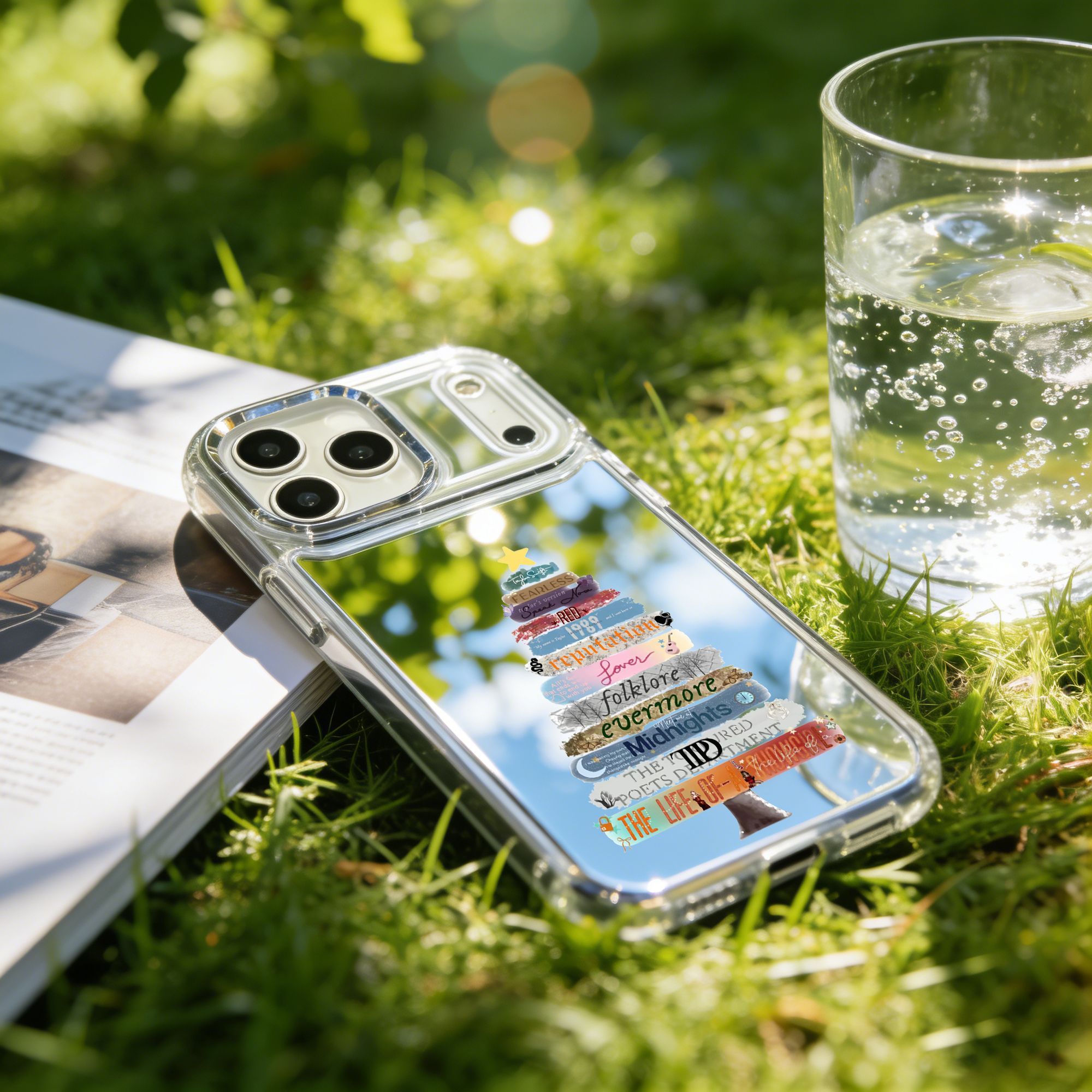TS 12 Album Mirror Phone Case