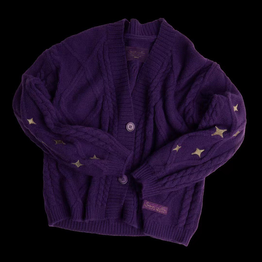 Purple Speak Now Cardigan