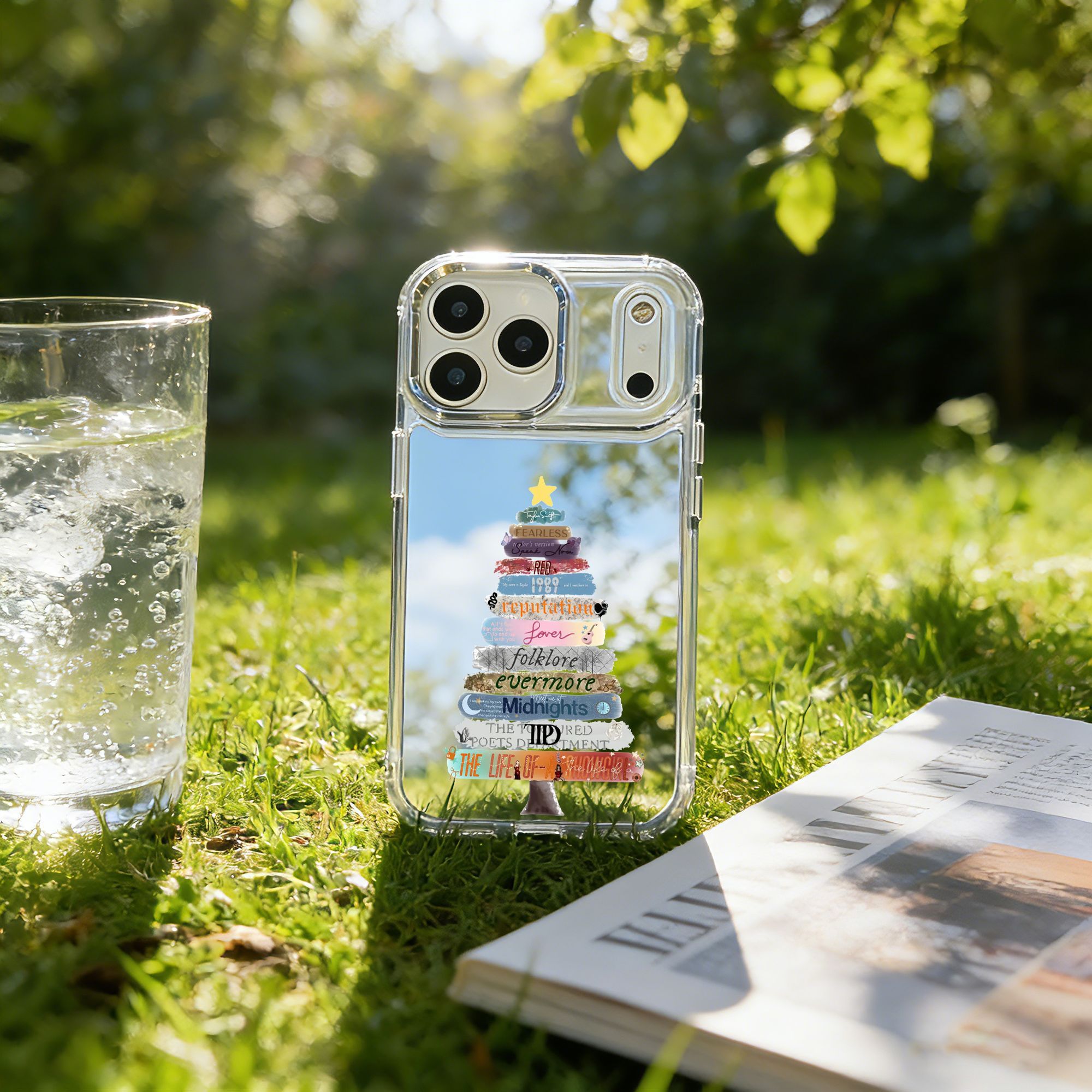 TS 12 Album Mirror Phone Case
