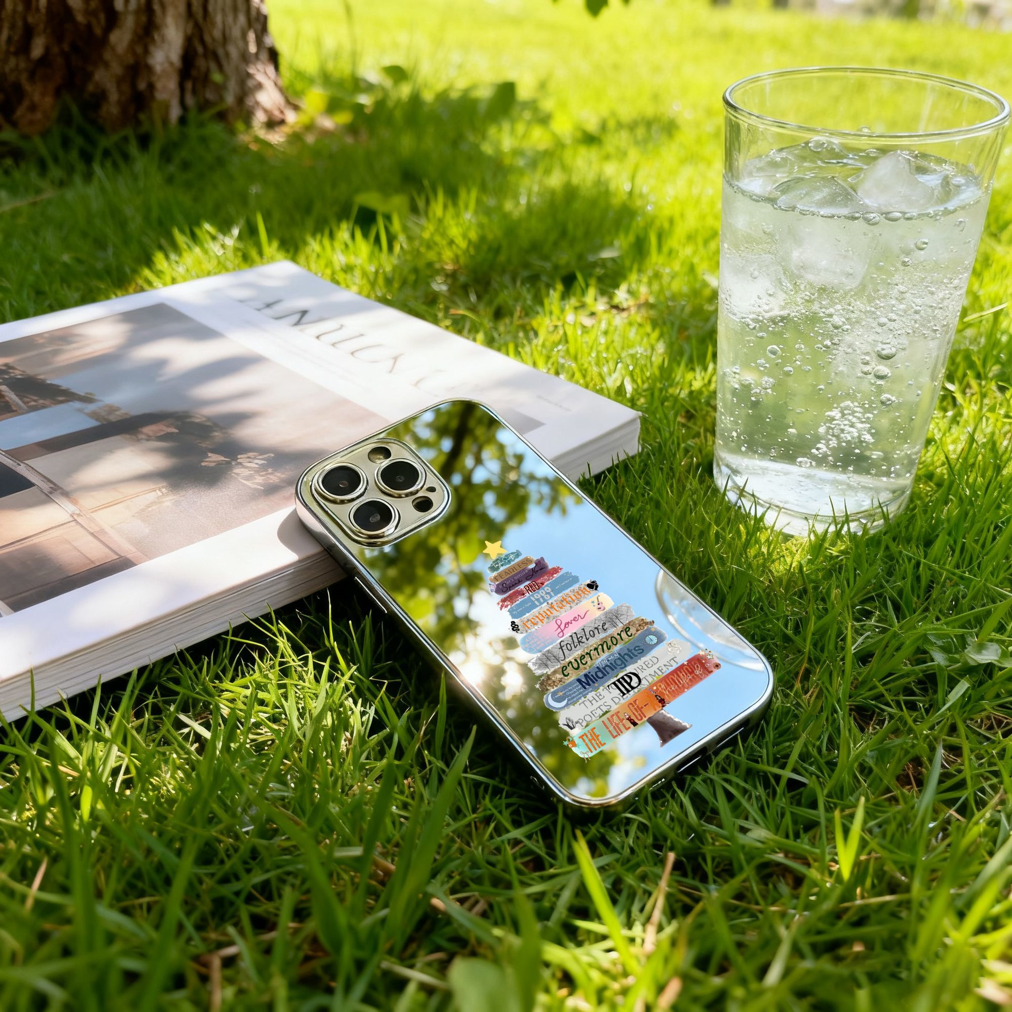 TS 12 Album Mirror Phone Case