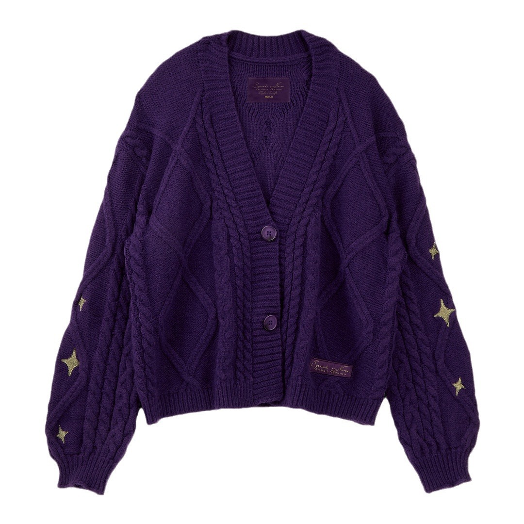 Purple Speak Now Cardigan