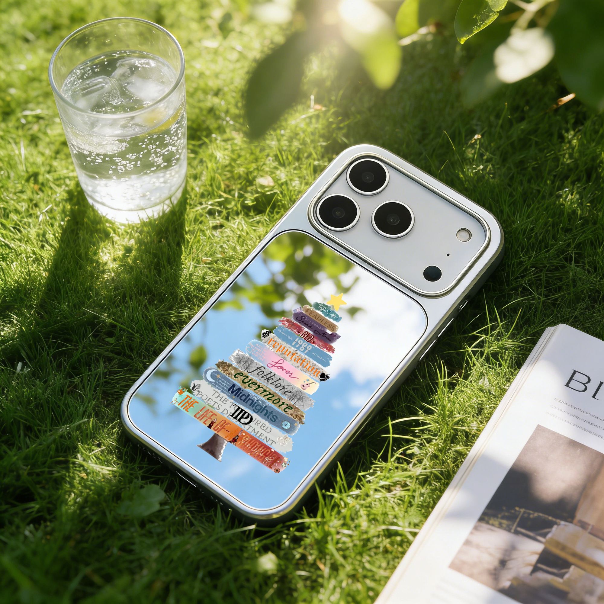 TS 12 Album Mirror Phone Case