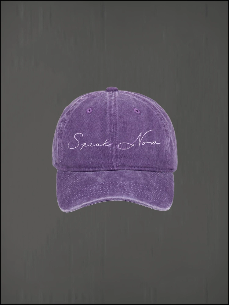 Taylor Swift-Inspired Handmade Baseball Cap & Bucket Hat