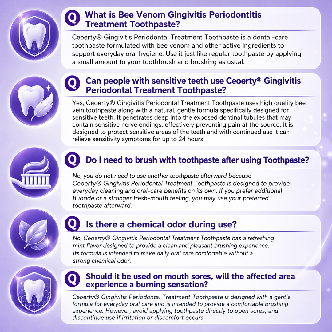 gvahq® Bee Venom Gum & Periodontal Toothpaste — 12