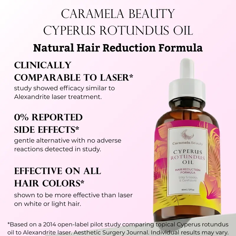 Cyperus Rotundus Oil for Natural Hair Reduction — 2