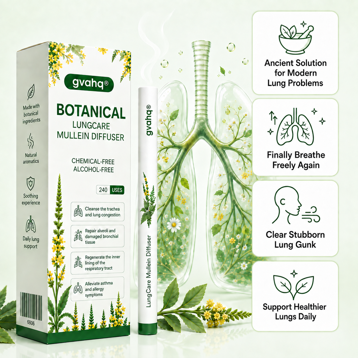 gvahq® Botanical Mullein Diffuser — 1