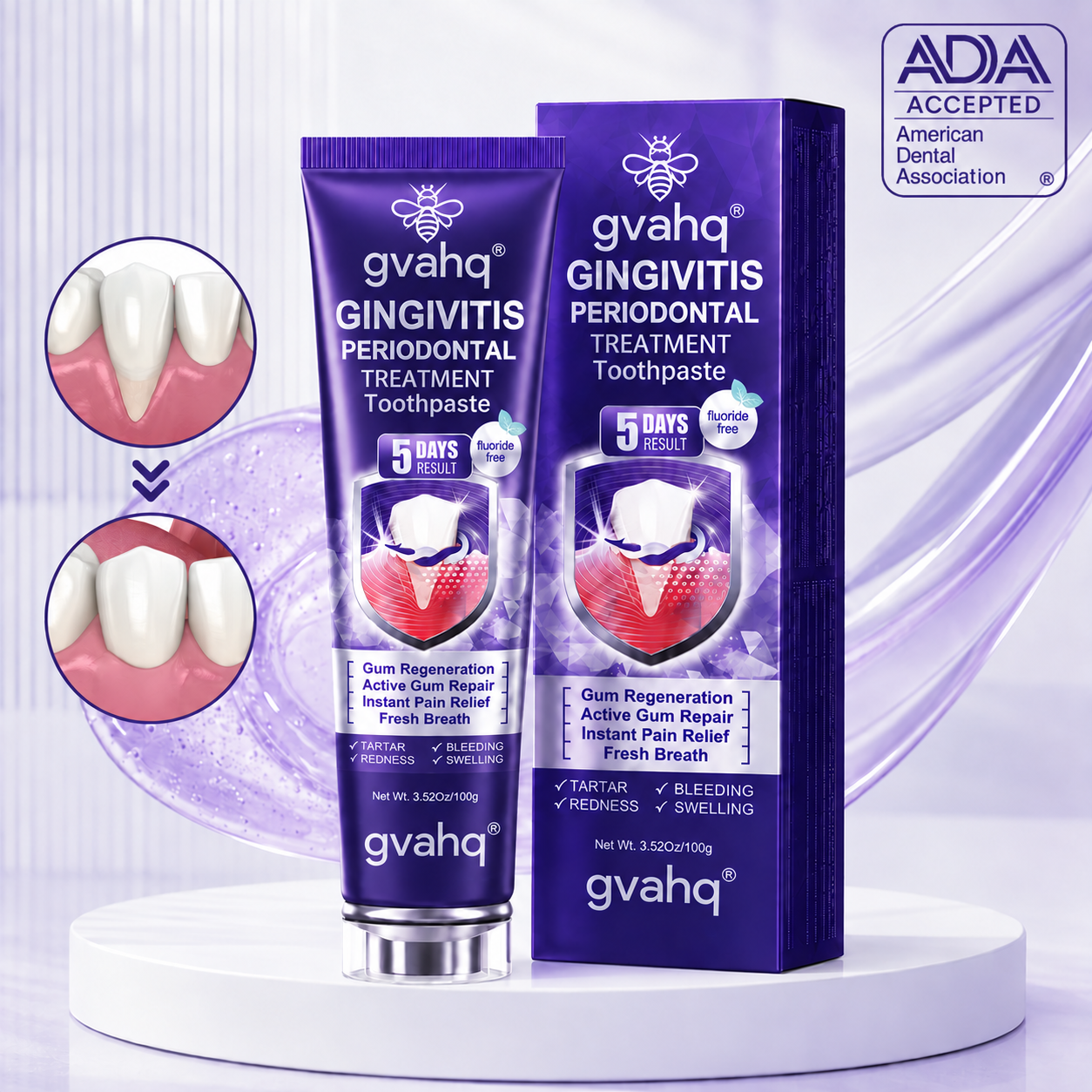 gvahq® Bee Venom Gum & Periodontal Toothpaste — 1