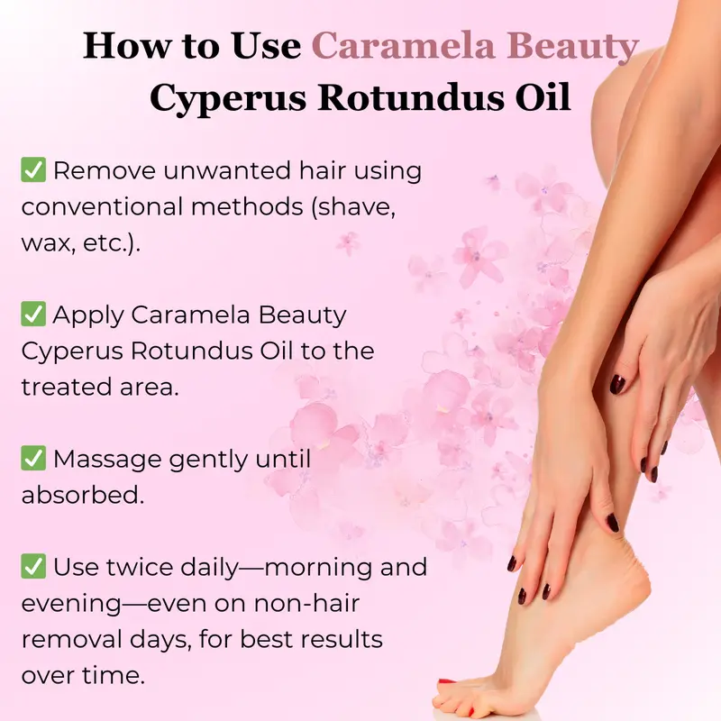Cyperus Rotundus Oil for Natural Hair Reduction — 7