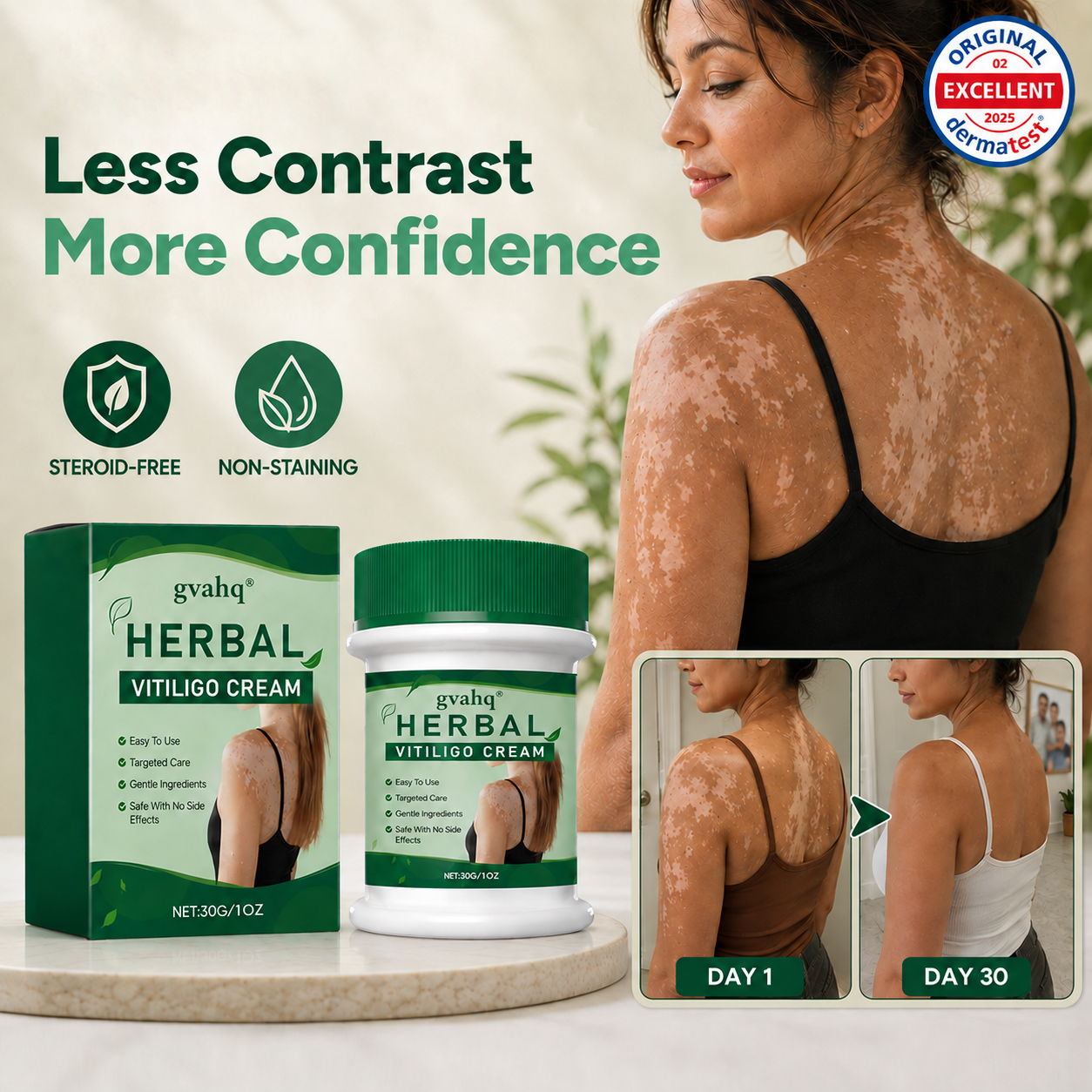 gvahq® Herbal Vitiligo Cream — 1