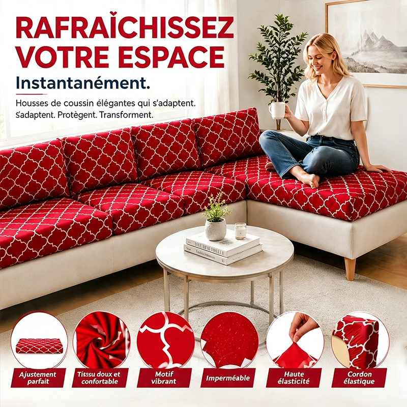 🛋️ Housses de coussin pour canapé de terrasse extérieur 🔥 LIVRAISON GRATUITE