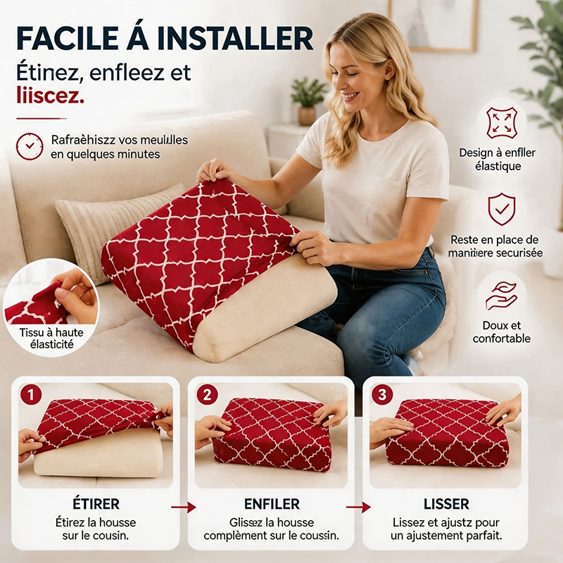 🛋️ Housses de coussin pour canapé de terrasse extérieur 🔥 LIVRAISON GRATUITE