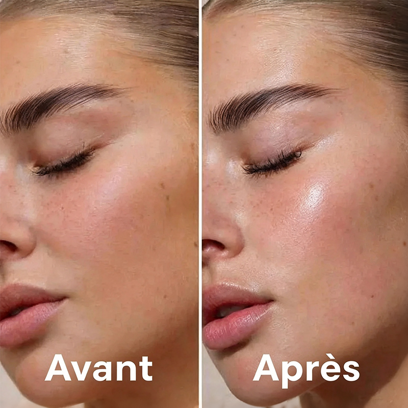 Masque visage peel-off enveloppant au collagène pour la nuit