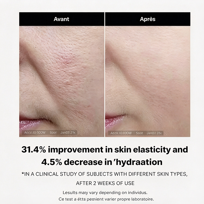 Masque visage peel-off enveloppant au collagène pour la nuit