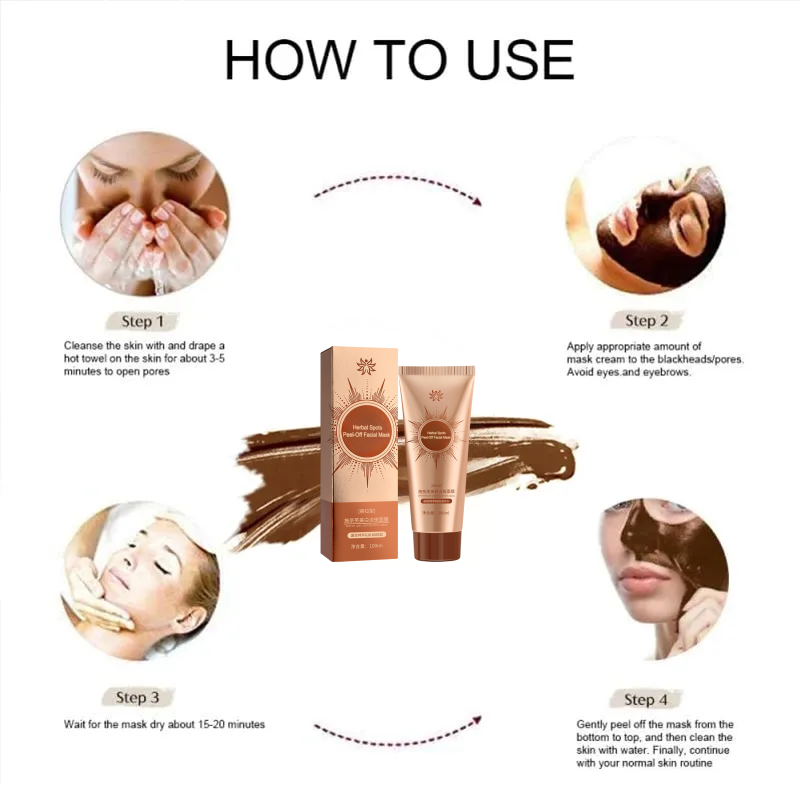🔥Buy 2 Get 2 Free -Herbal Spots Peel-Off Facial Mask