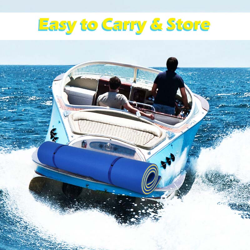 Eletriclife 9 x 6 feet 3 Layer Foam Water Pad