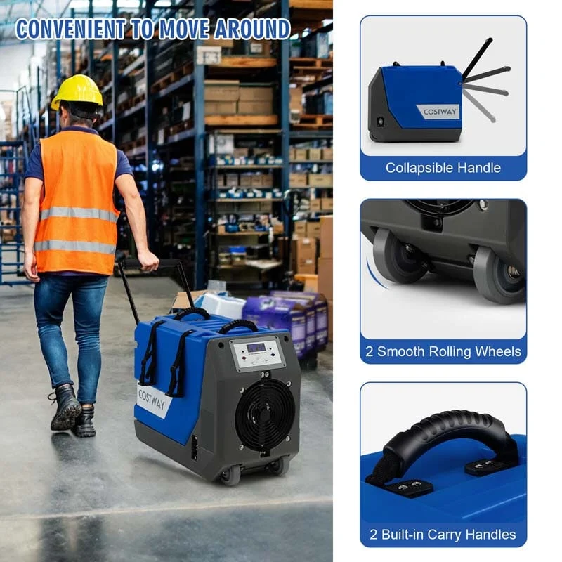 Eletriclife 180 PPD Portable Commercial Dehumidifier