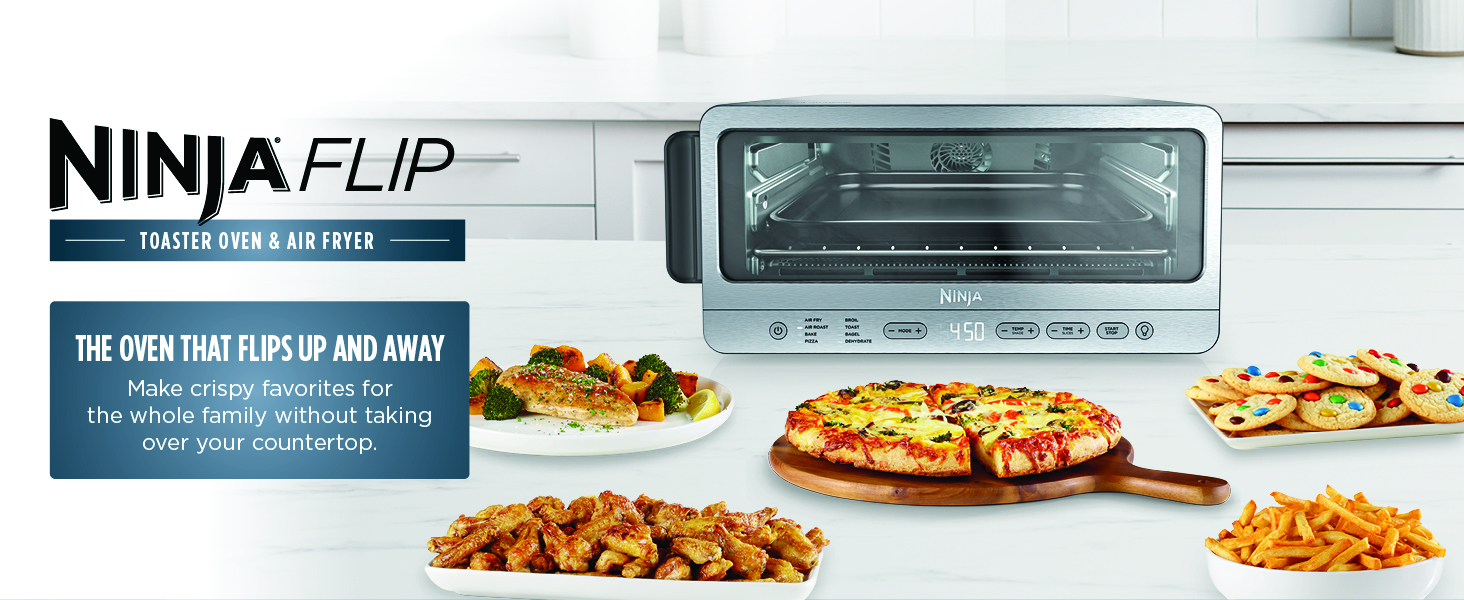 ninja flip oven. toaster oven