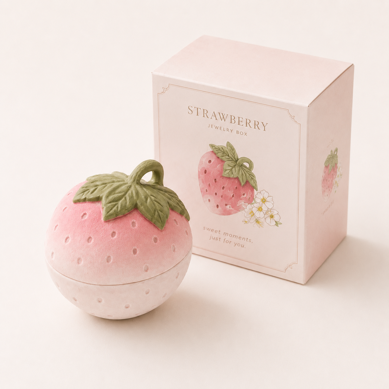 Strawberry Jewelry Box