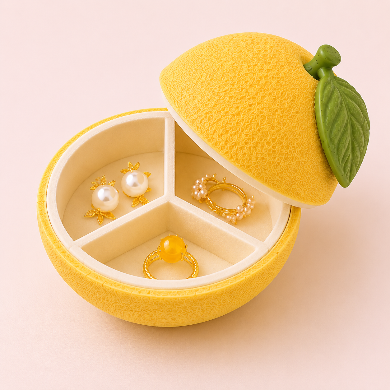 Lemon Jewelry Box