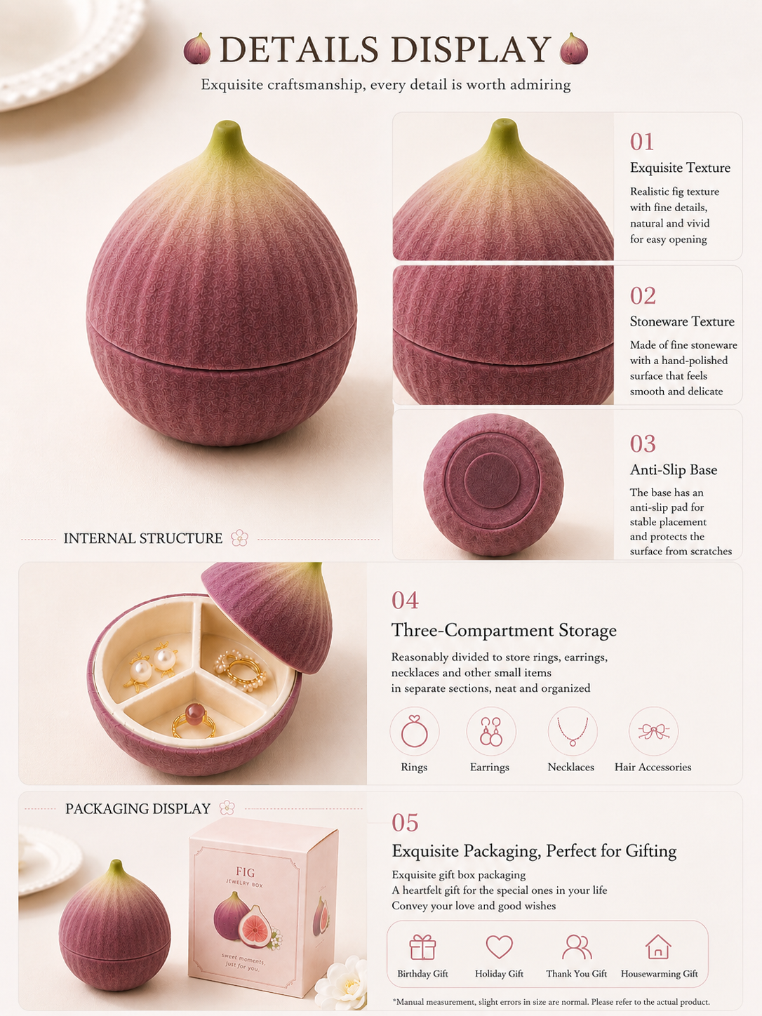 Fig Jewelry Box