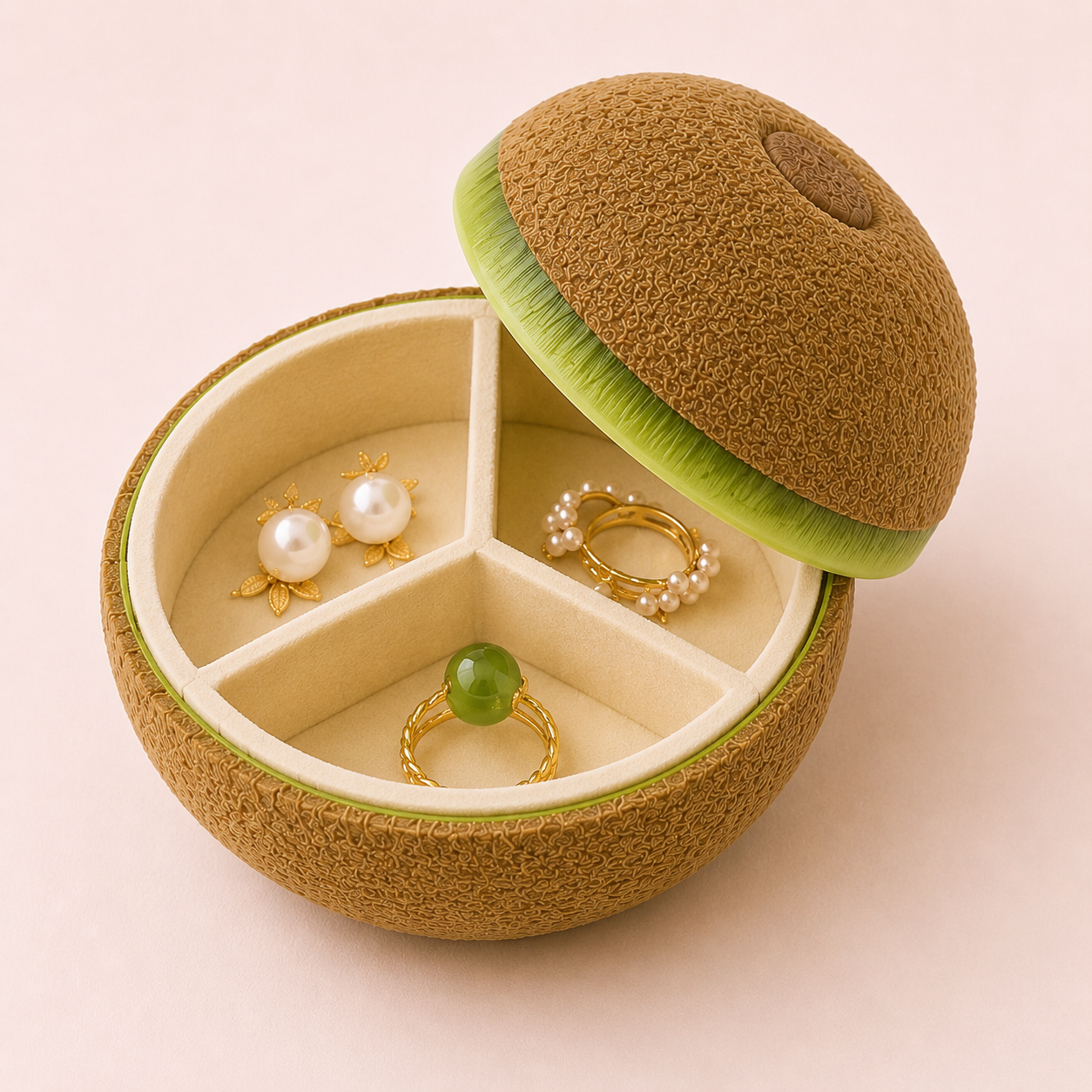 Kiwi Jewelry Box