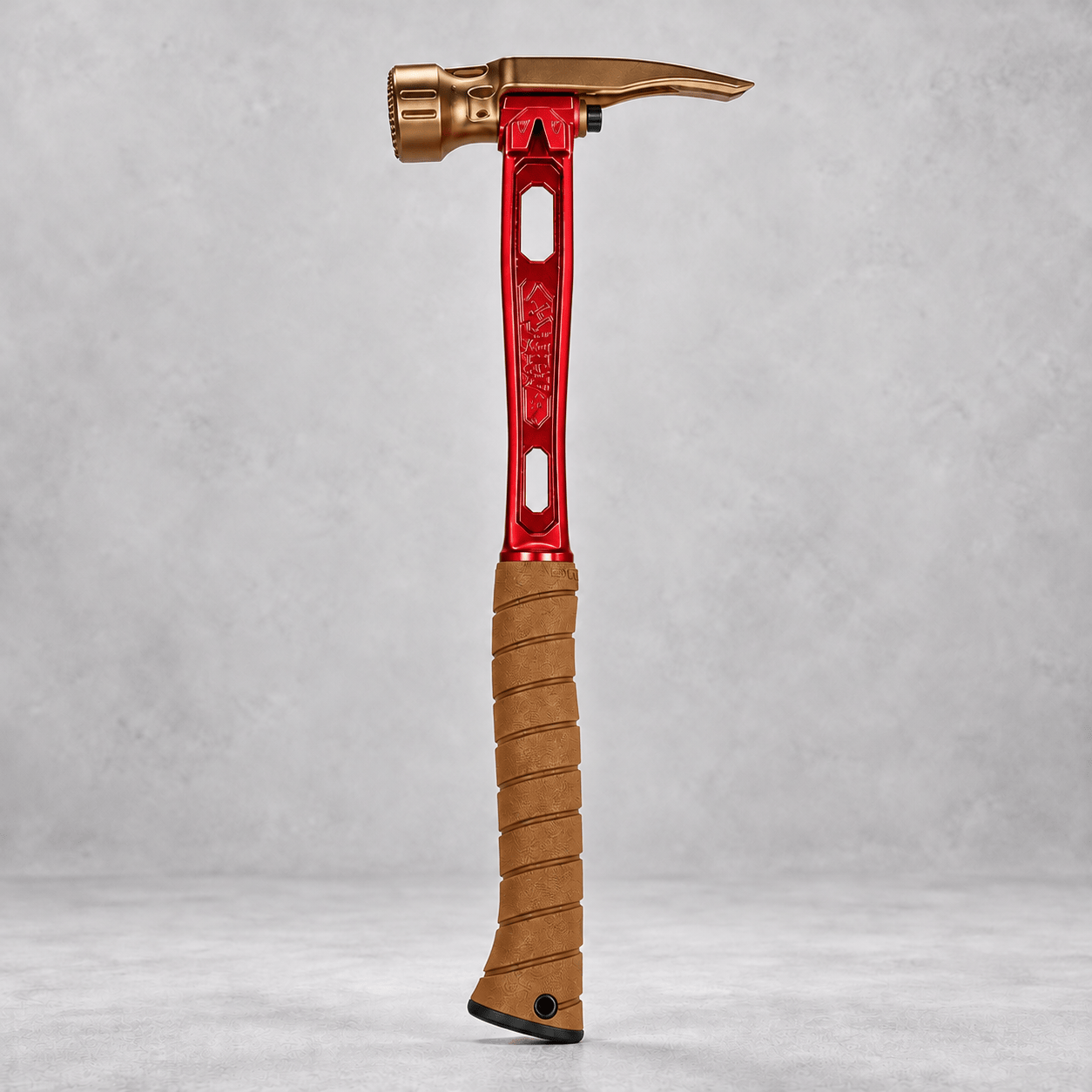 15oz M1 Titanium Framing Hammer – Metallic Red & Gold Edition