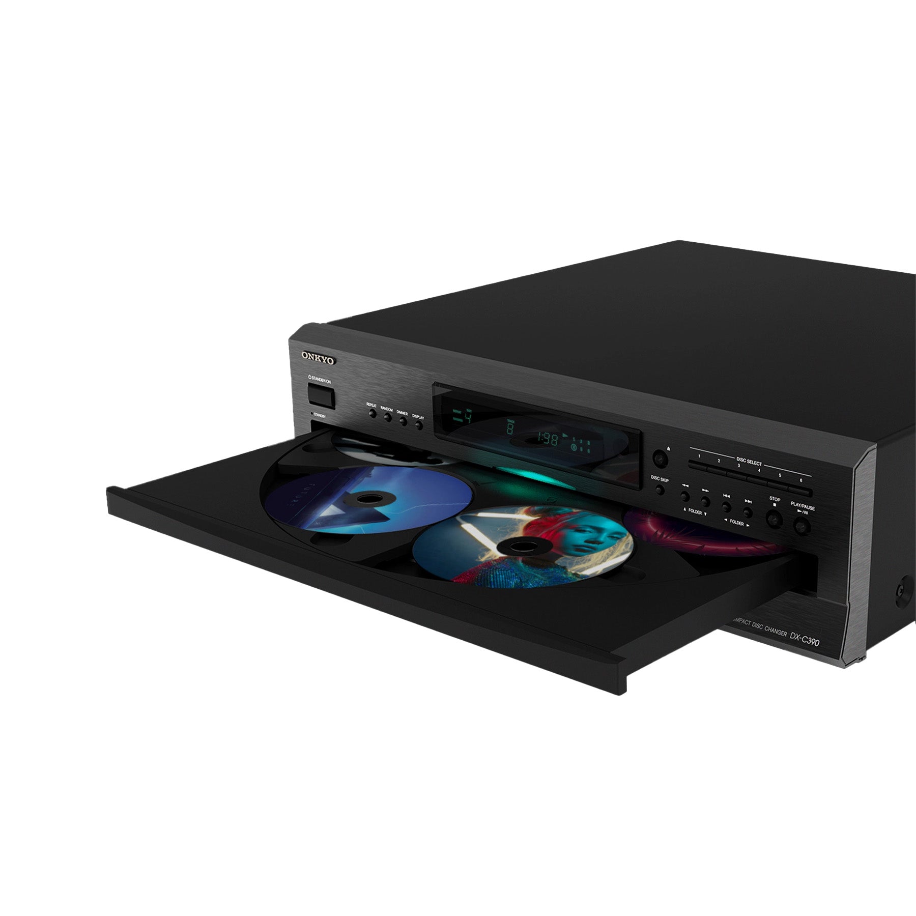 Premium Audiophile Hi-Fi 6-Disc CD Player